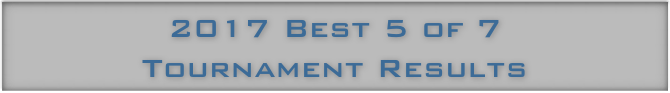 2017 Best 5 of 7
Tournament Results