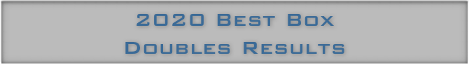 2020 Best Box 
Doubles Results